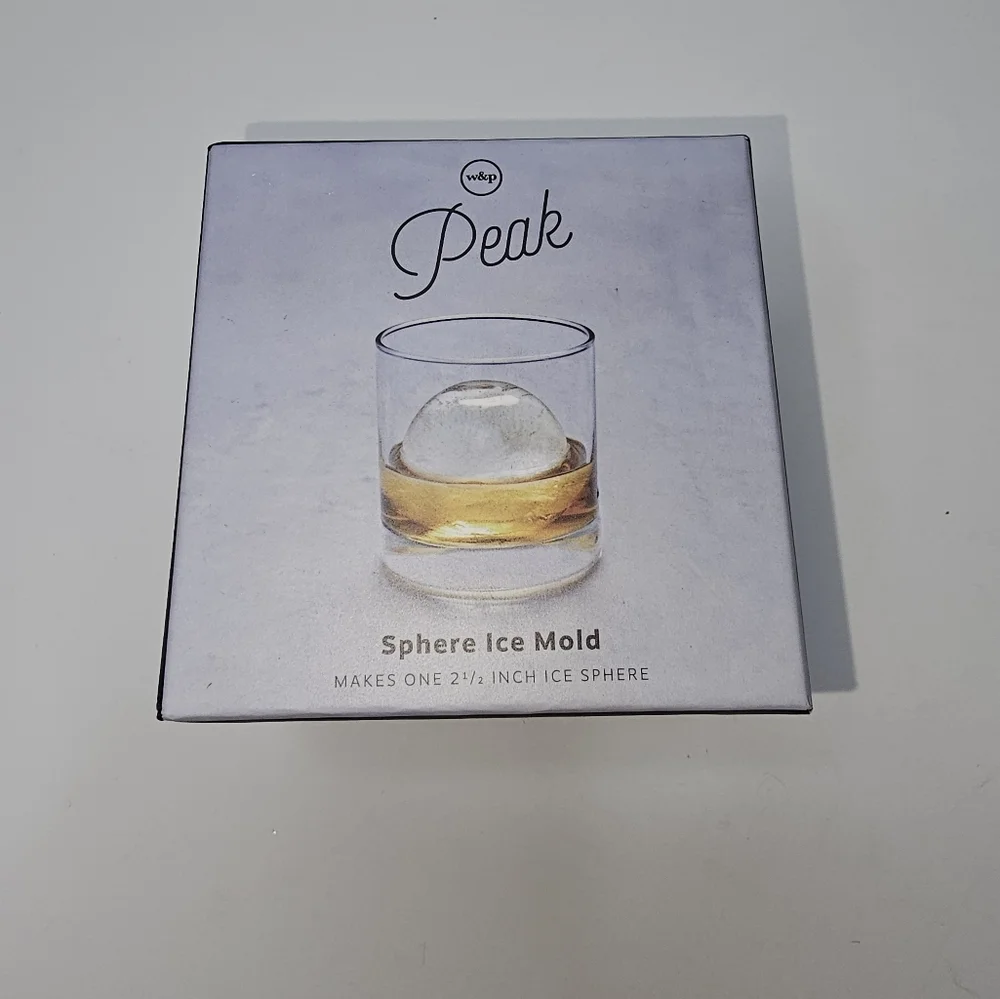 Sphere Ice Mold Peak Paramount + 2 1/2in Ice Sphere Quantity 1